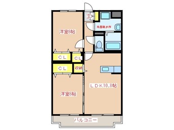 間取図 サン・ガーデン永利