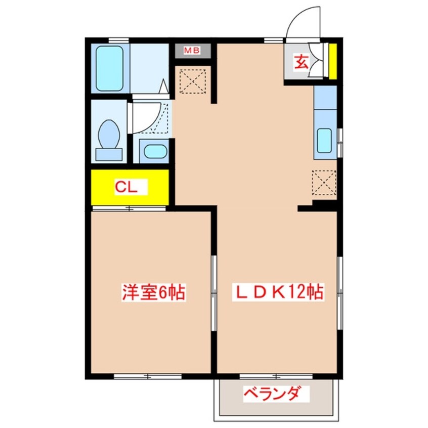 間取図 メゾンエクセル