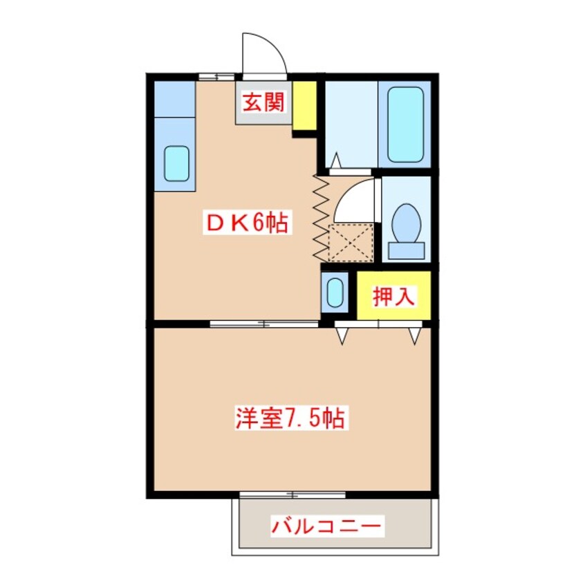 間取図 シェスタ翔