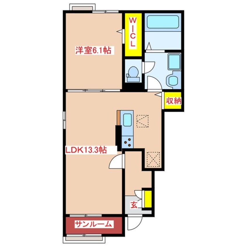 間取図 天テラスⅡ