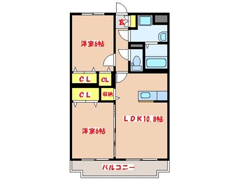 間取図 サン・ガーデン永利