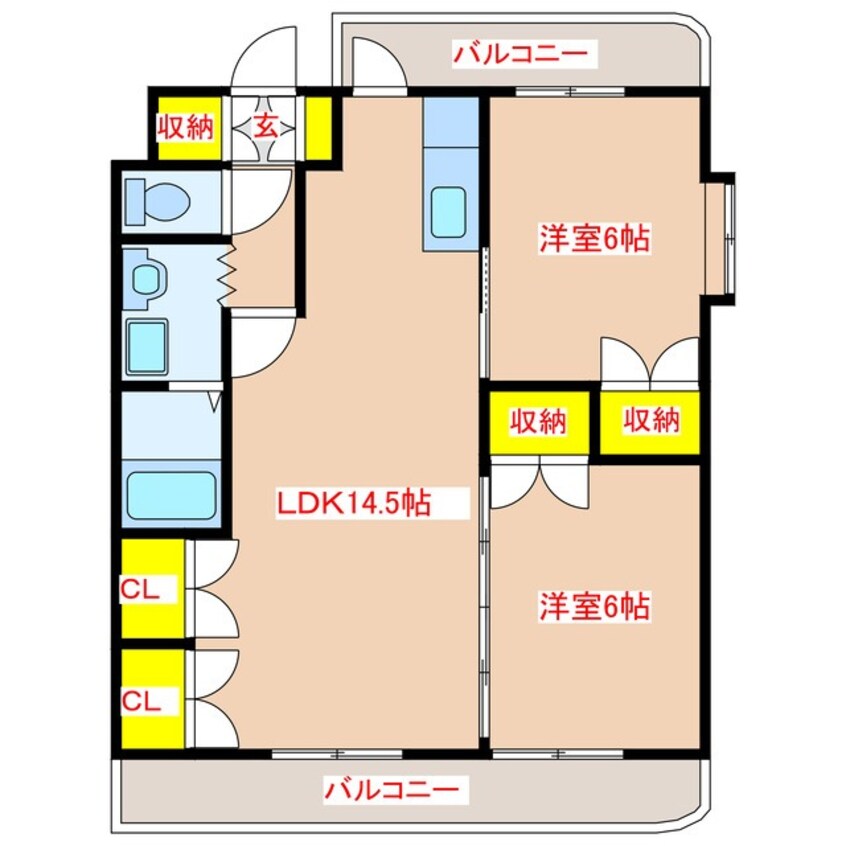 間取図 ガーデンハイツ照島