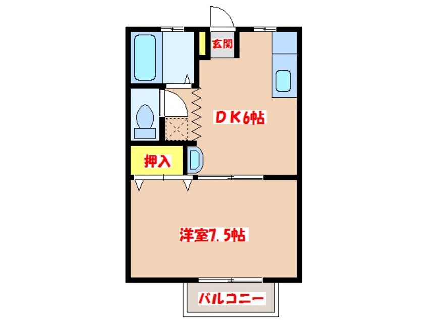 間取図 シェスタ翔