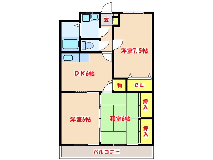 間取図 タプローコート