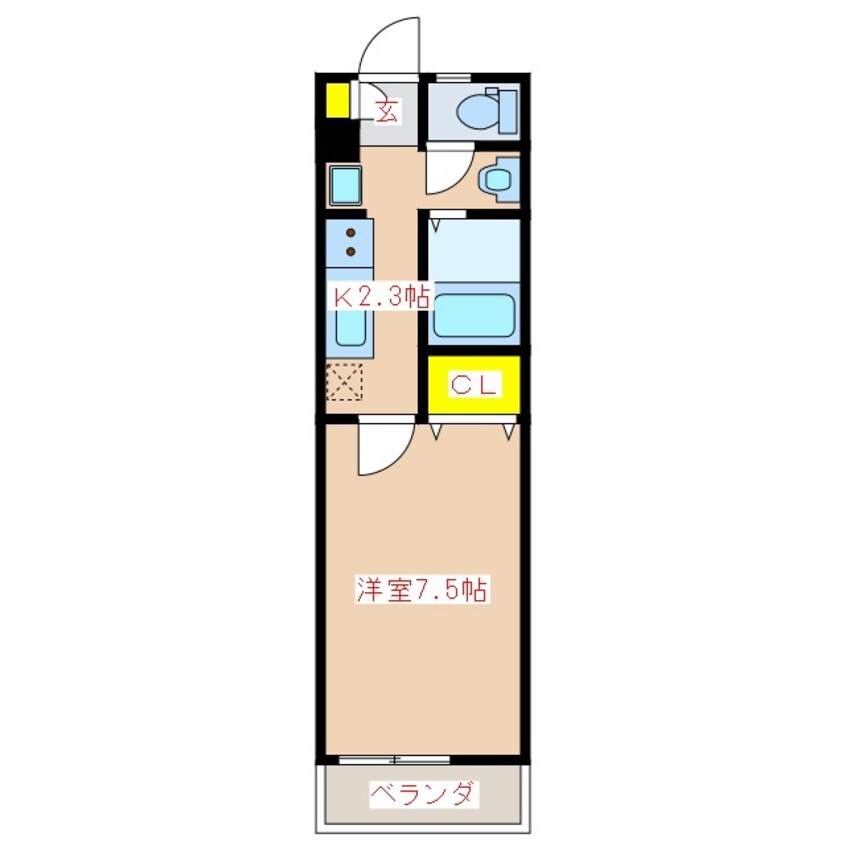 間取図 ＲｉｖｉｅｒｅＣｉｔｙＭ２４