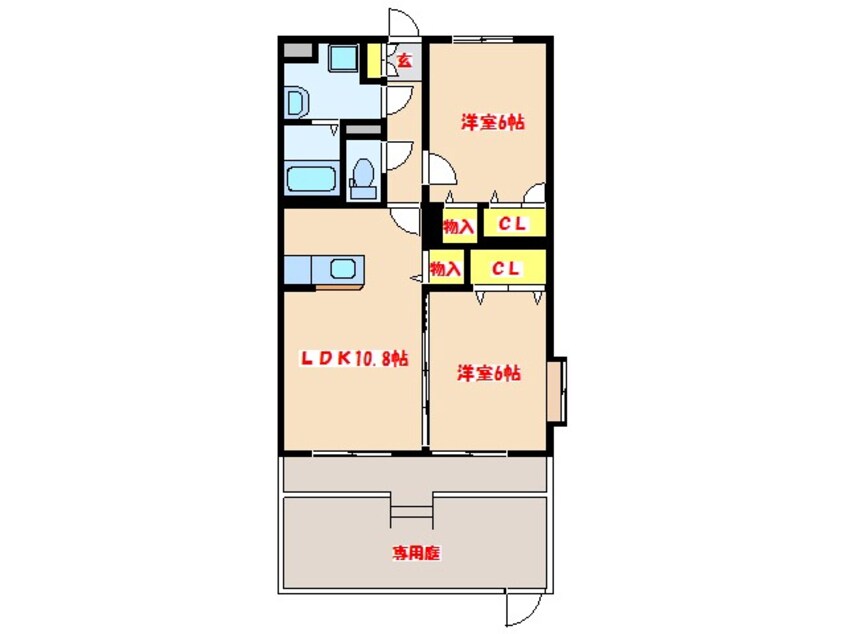 間取図 グランドステージ別府