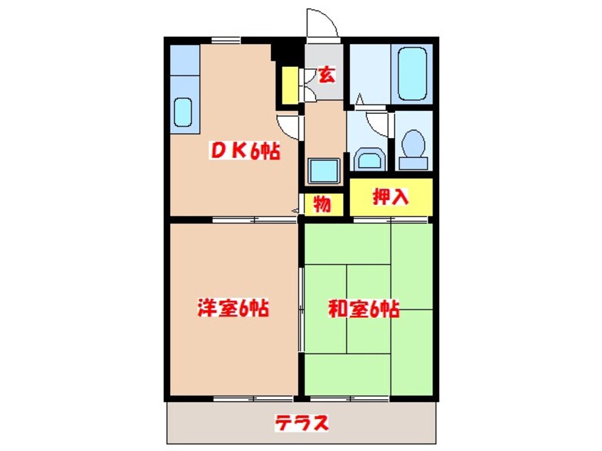 間取図 ドゥ・グランペール