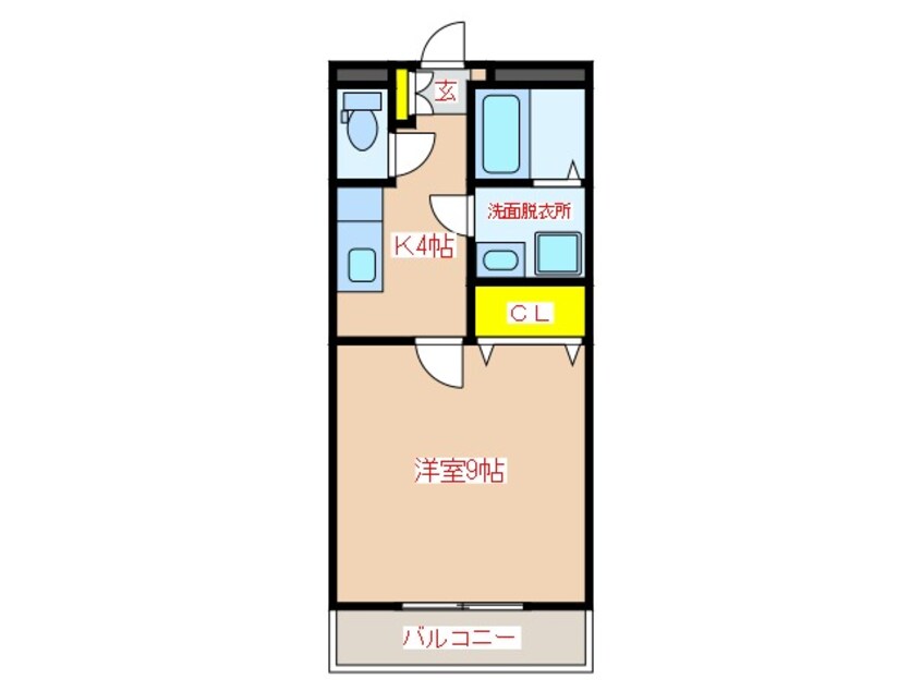 間取図 フローラルハイツＭ