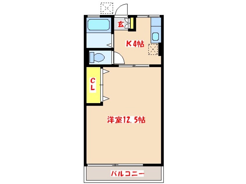 間取図 青野ハイツ　Ⅱ