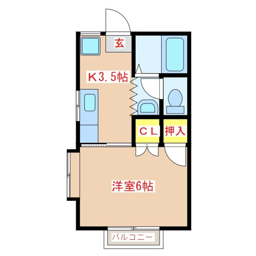 間取図 メルヘンハウス