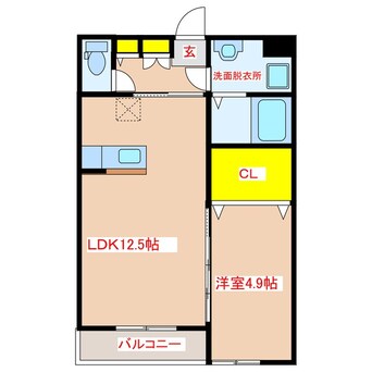 間取図 フォレストコートＳ