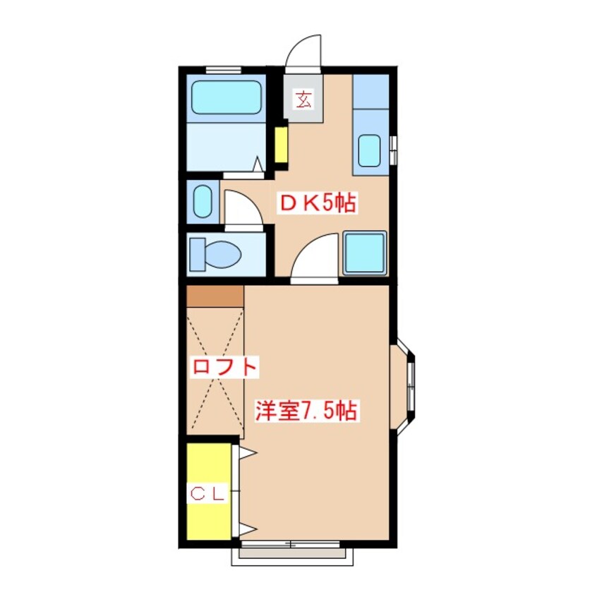 間取図 エクセレントミキ