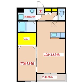 間取図 フォレストコートＳ