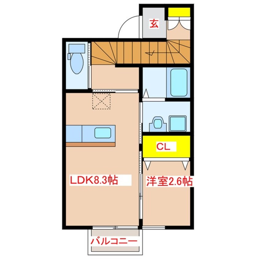 間取図 Ｐａｃｉｆｉｃｏ