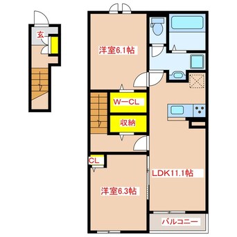 間取図 さつまⅢ