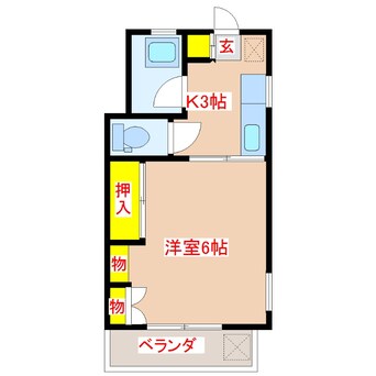 間取図 高江ビル