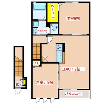 間取図 モクレン