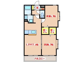 間取図 シャルマンハイム成岡