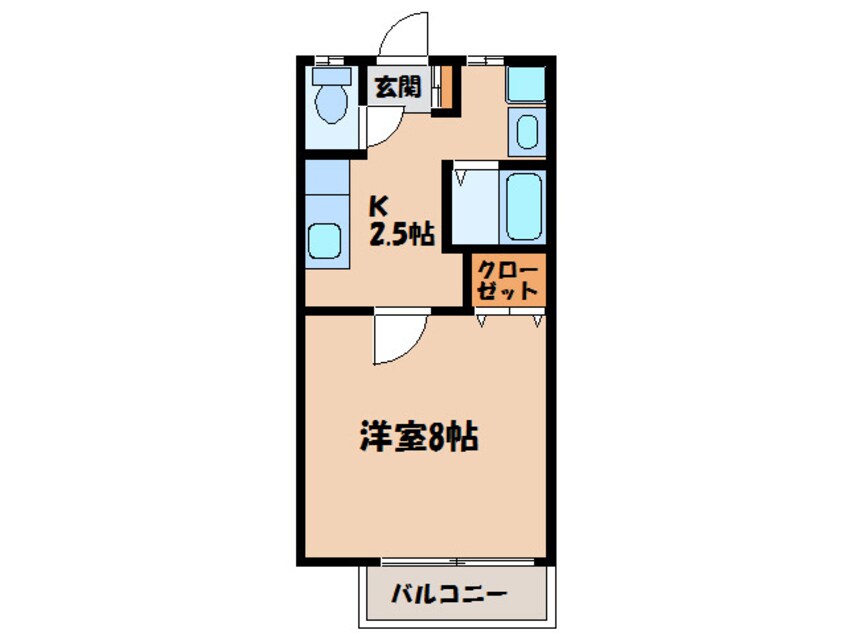 間取図 ライオネスⅡA棟