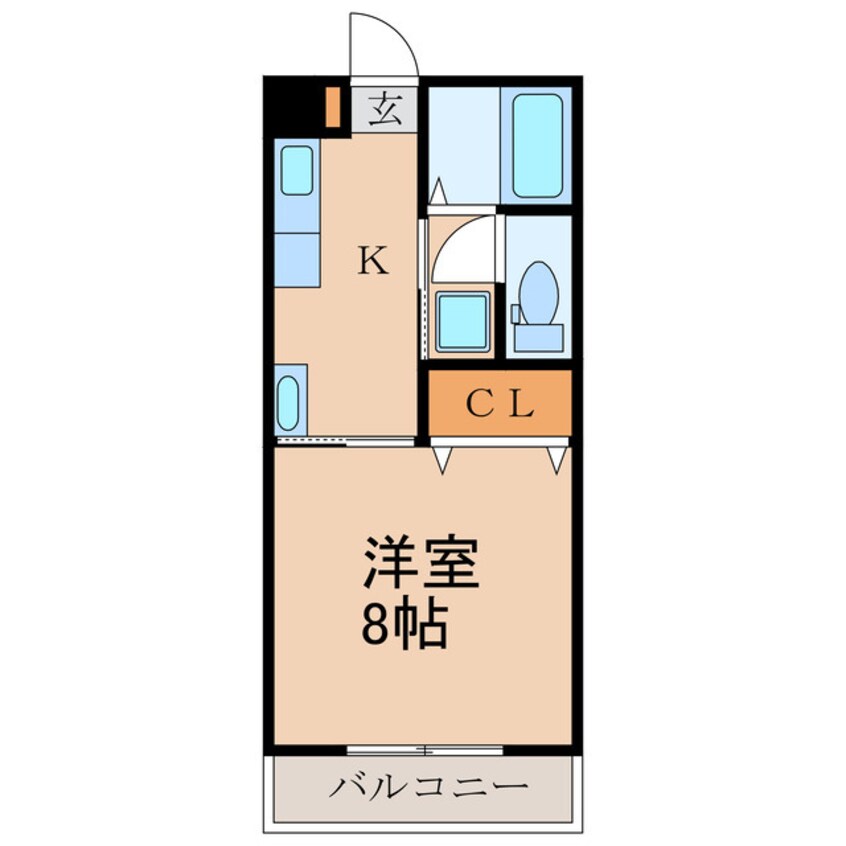 間取図 西山寿マンション