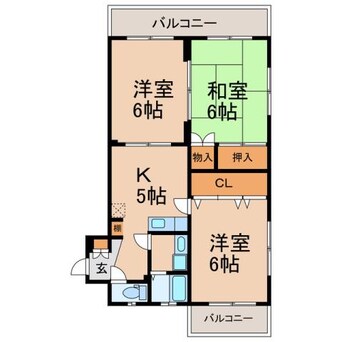 間取図 マンションブリランテ