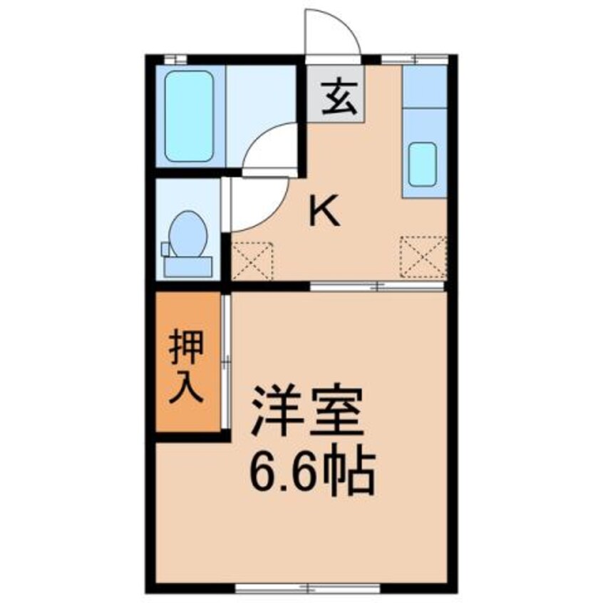 間取図 サンライズ金峰