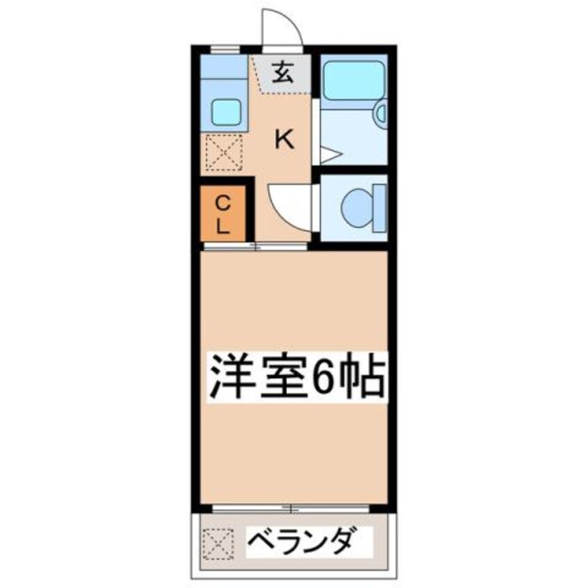 間取図 セントラルマンション　１号館