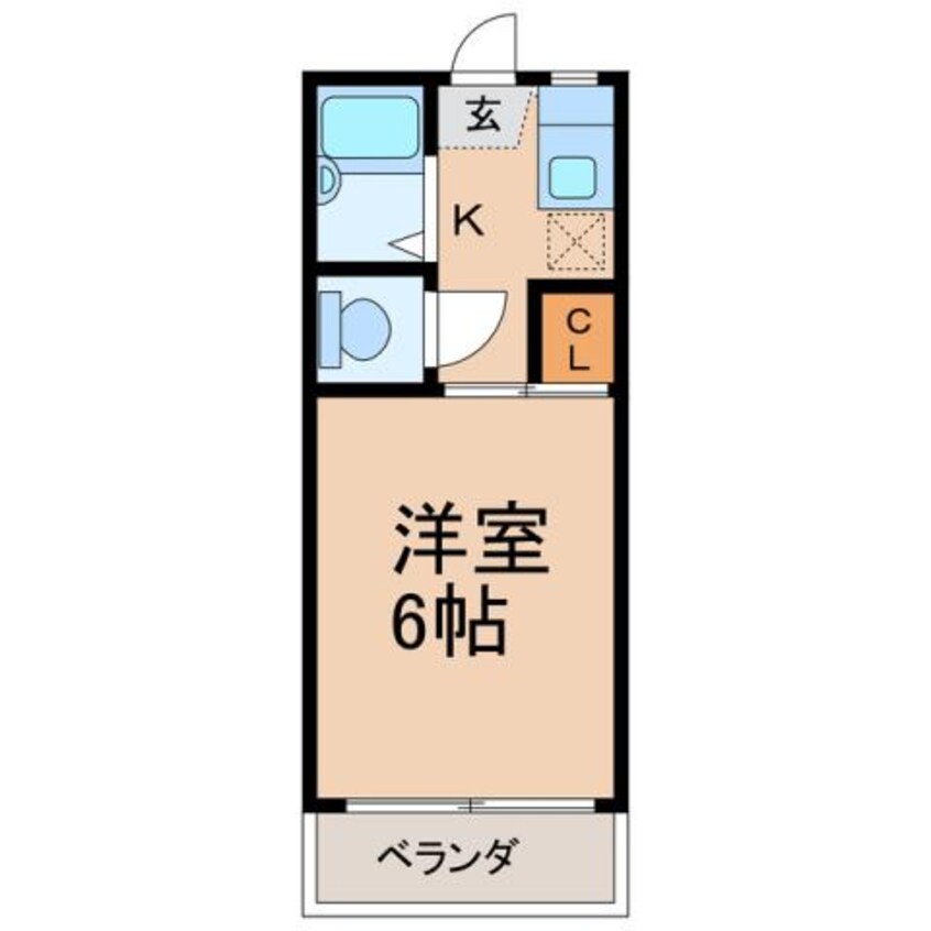 間取図 セントラルマンション　１号館