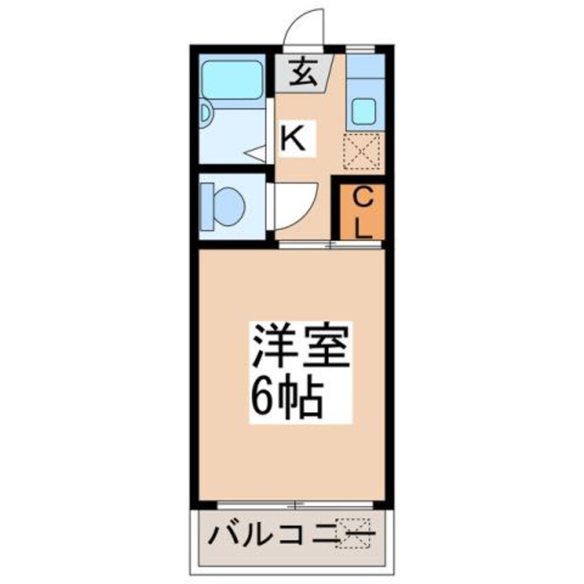 間取図 セントラルマンション　１号館