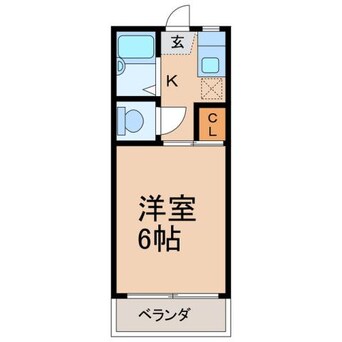 間取図 セントラルマンション　１号館