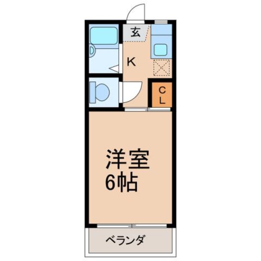 間取図 セントラルマンション　１号館