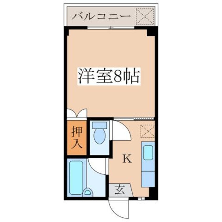 間取図 ハイツヤマモト