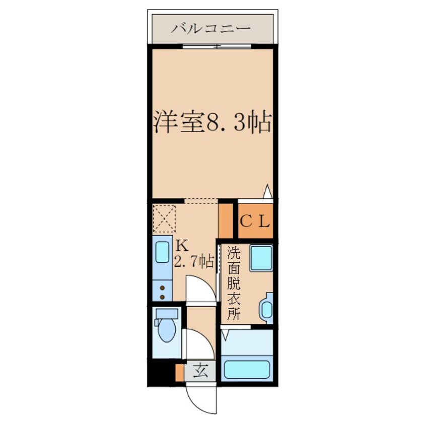 間取図 ロワールタウン串良