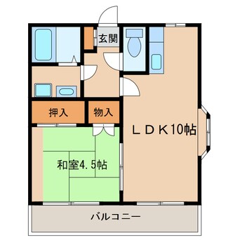 間取図 グランヒル小川