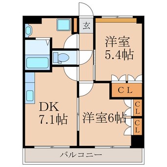 間取図 プレミエール　B棟