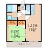 セルシオマンション 1LDKの間取り