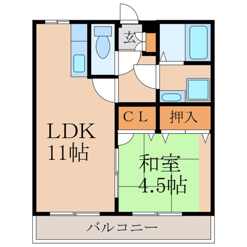 間取図 セルシオマンション