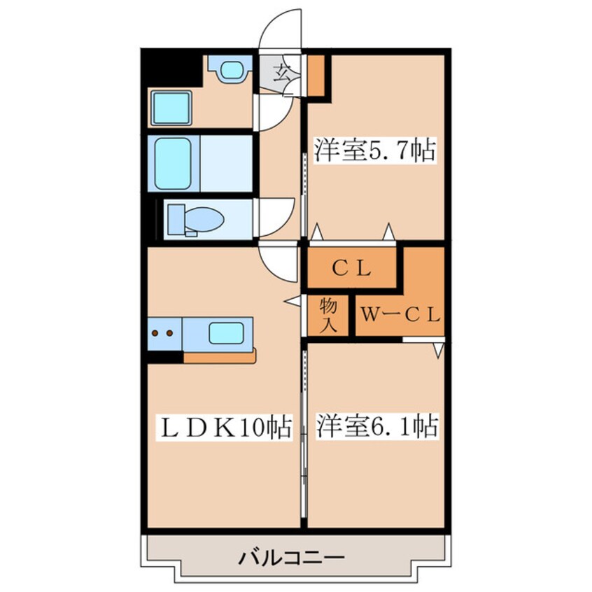 間取図 ヴェルデゾーナ泉ヶ丘