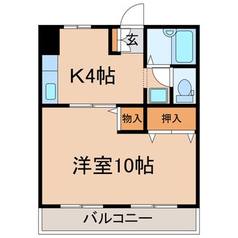 間取図 サンセットビレッジ新川　Ｄ棟