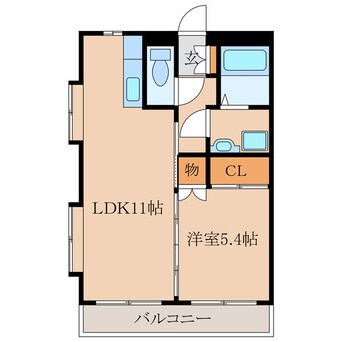 間取図 ブルースカイ