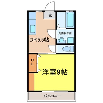 間取図 Ｄ－ＨＯＵＳＥ　Ⅱ