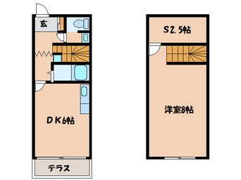 間取図 アークセブン　Ａ棟