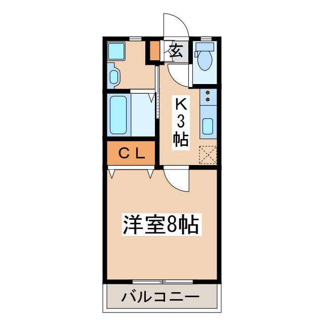 間取り図 ピンクローズ