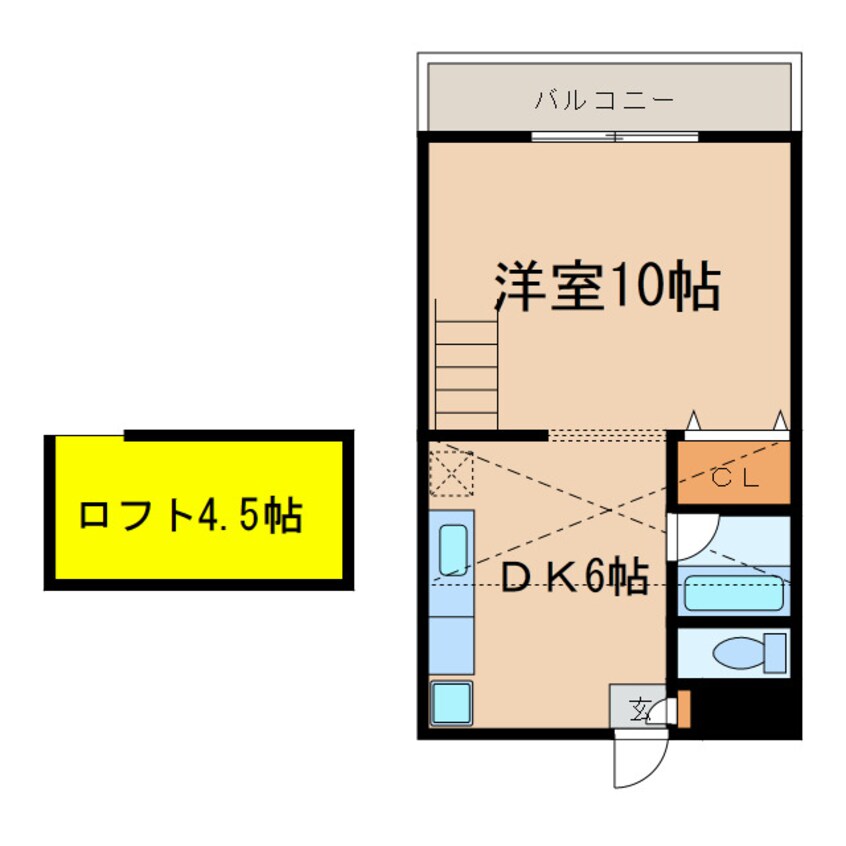 間取図 グリーンハイツＫＡＮＯＹＡ　Ⅱ