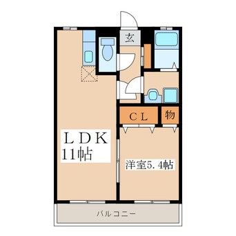 間取図 ブルースカイ