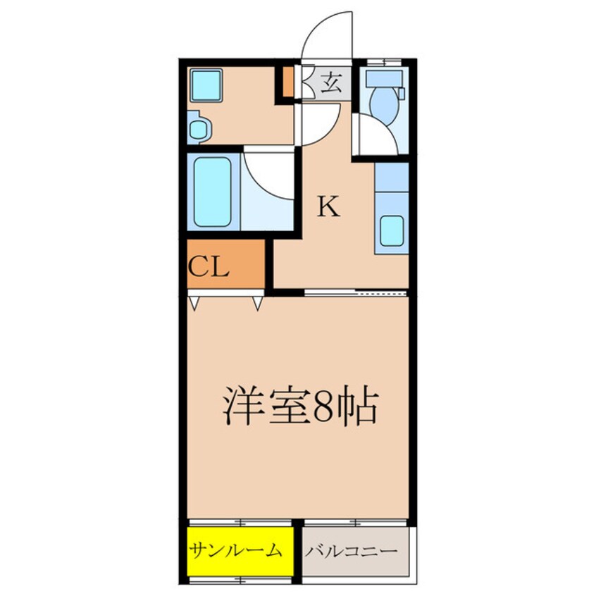 間取図 マリンアベニュー新川