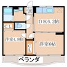 Ｗｉｎ－Ｗｉｎ寿 2DKの間取り