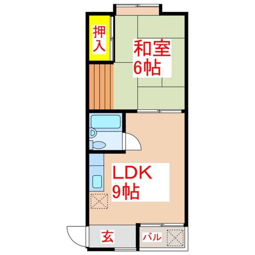 間取図 メゾンソルトイン