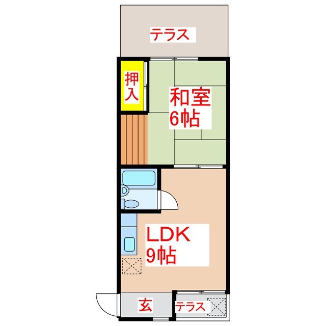 間取り図 メゾンソルトイン