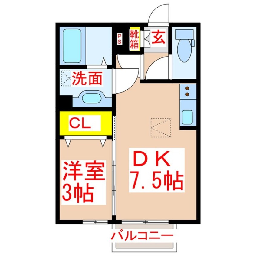 間取図 ヴァンドーム